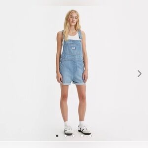 LEVI’S VINTAGE WOMEN'S SHORTALLS—never worn with tags
